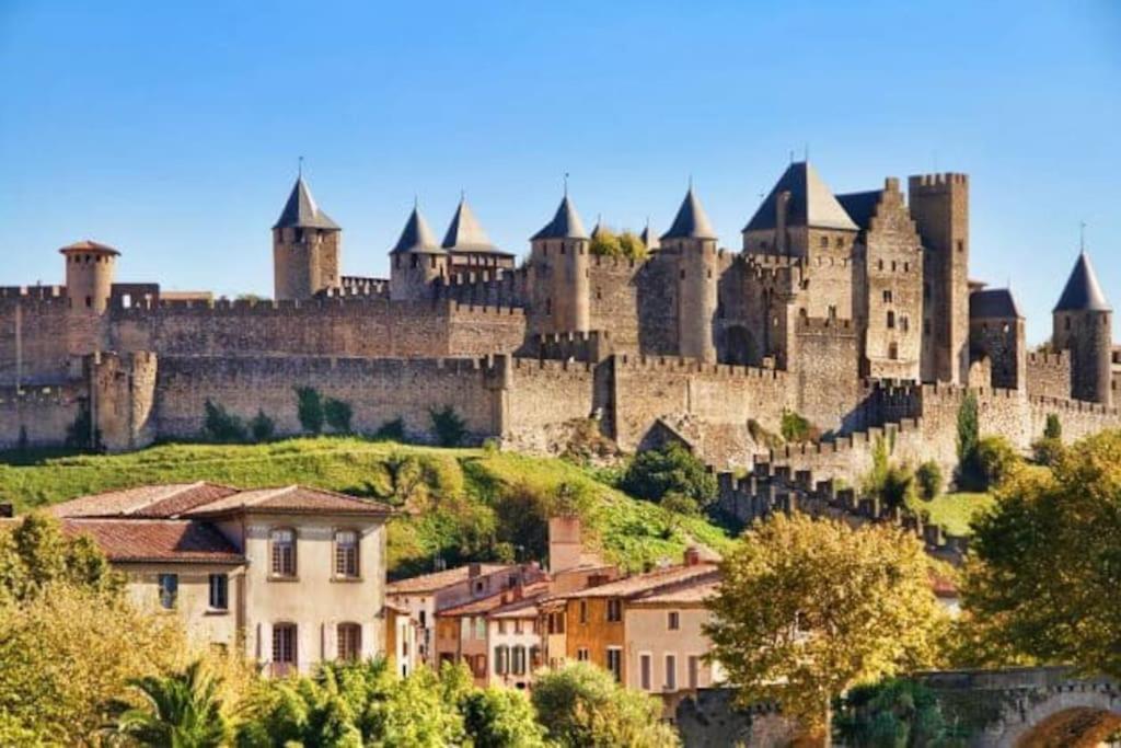 Dame Carcas Daire Carcassonne Dış mekan fotoğraf